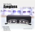 LUMIN-premium-mens-titanium-frame-eyeglasses-rectangular-shape-matte-black-finish-Ray-Ban