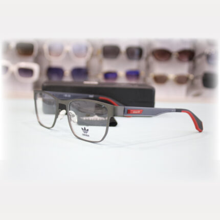 LUMIN premium men's titanium frame eyeglasses, rectangular shape, matte black finish