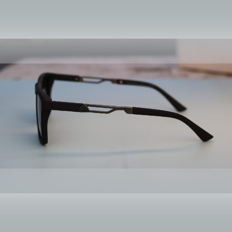 LUMIN premium polarized men's sunglass MAYBACH Black