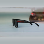 LUMIN premium polarized men's sunglass PARADA Black