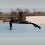 LUMIN premium polarized men's sunglass PARADA Black